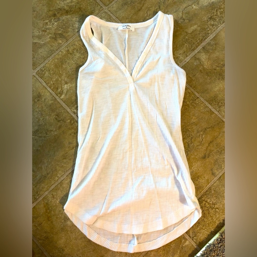 Tank top, size S, white